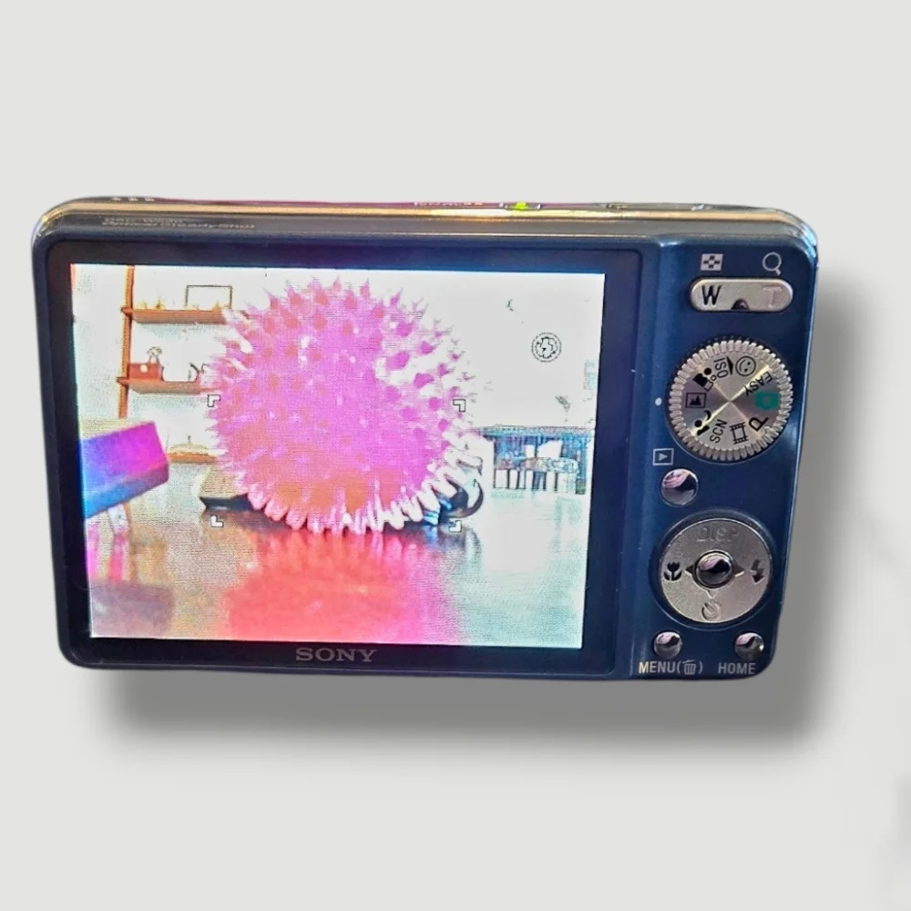Sony Cyber-shot Blue Digital Camera Bundle - Picture 11 of 16